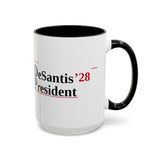 DeSantis President 2028 Large Presidential Coffee Mug