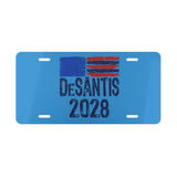 DeSantis 2028 Aluminum License Plate - Vanity Plate