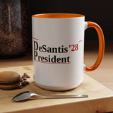 DeSantis President 2028 Large Presidential Coffee Mug