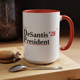 DeSantis President 2028 Large Presidential Coffee Mug