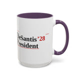 DeSantis President 2028 Large Presidential Coffee Mug