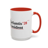 DeSantis President 2028 Large Presidential Coffee Mug