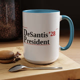 DeSantis President 2028 Large Presidential Coffee Mug