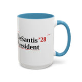 DeSantis President 2028 Large Presidential Coffee Mug
