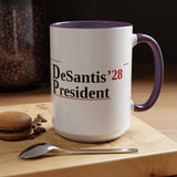 DeSantis President 2028 Large Presidential Coffee Mug