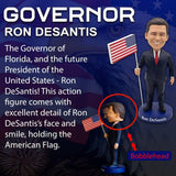 Ron DeSantis Bobblehead – Patriotic Collectible Figure
