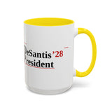 DeSantis President 2028 Large Presidential Coffee Mug