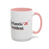 DeSantis President 2028 Large Presidential Coffee Mug