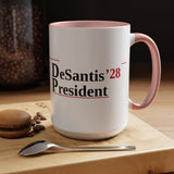 DeSantis President 2028 Large Presidential Coffee Mug